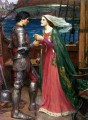 Tristan und Isolde Teile des Trank griechischer weiblicher John William Waterhouse